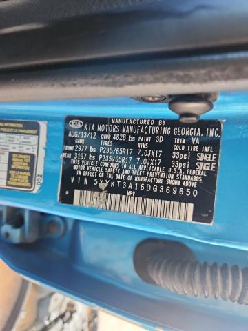 2013 KIA SORENTO LX - 5XYKT3A16DG369650