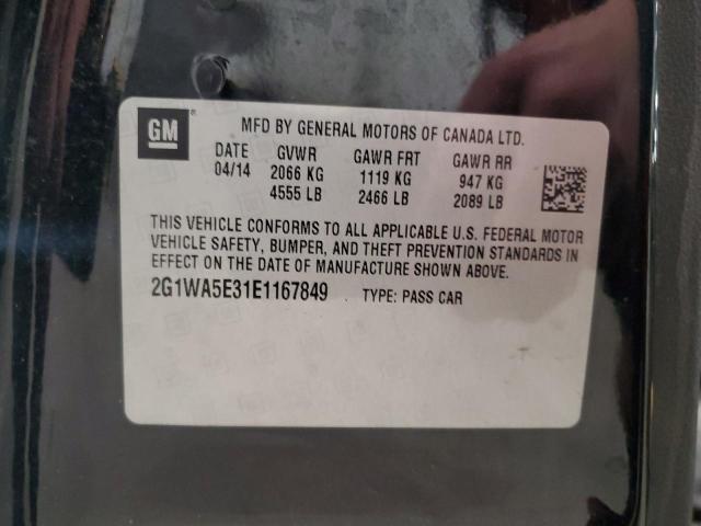 2014 CHEVROLET IMPALA LIM - 2G1WA5E31E1167849