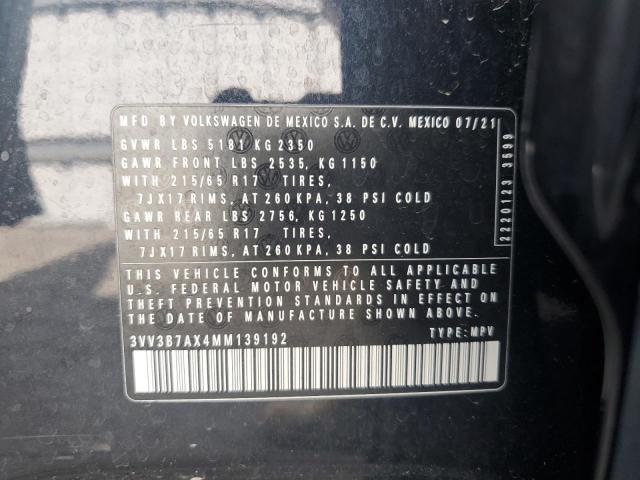 2021 VOLKSWAGEN TIGUAN SE #3302633013