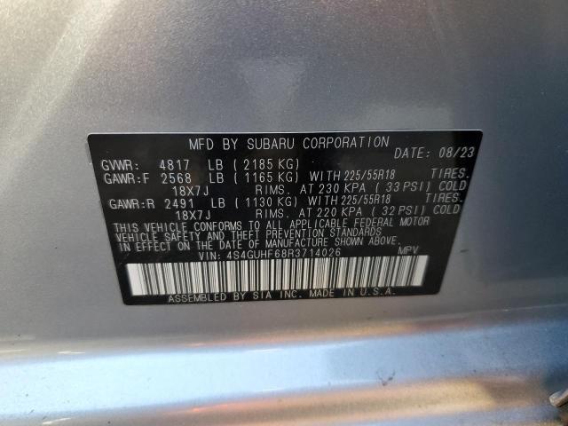 2024 SUBARU CROSSTREK #3284750530