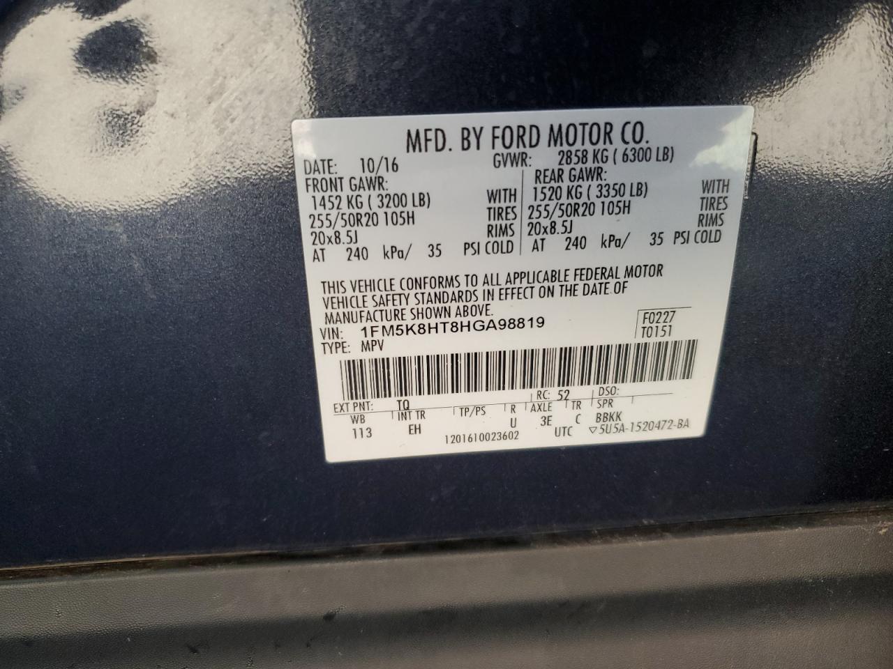 FORD EXPLORER PLATINUM