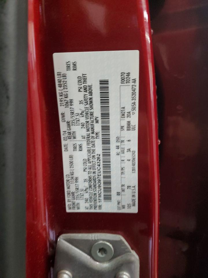 Lot #3285795651 2014 FORD ESCAPE SE