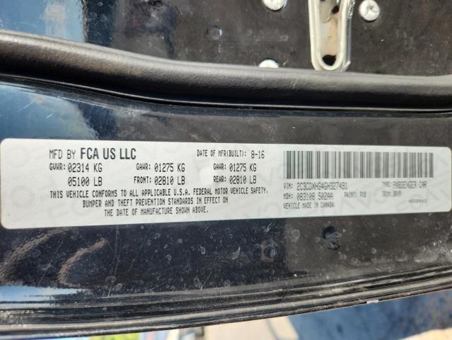 2016 DODGE CHARGER SXT #3290247289