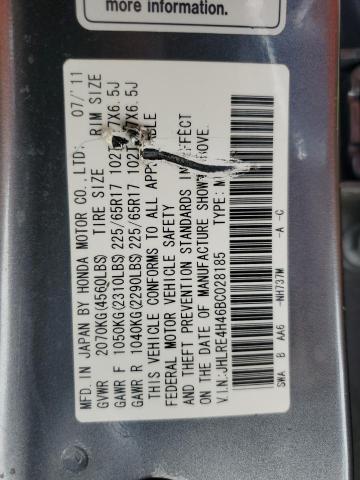 2011 HONDA CR-V SE - JHLRE4H46BC028185