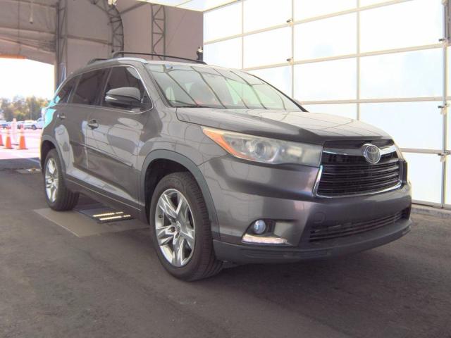 TOYOTA HIGHLANDER 2014 gray 4dr spor gas 5TDYKRFH6ES024595 photo #1