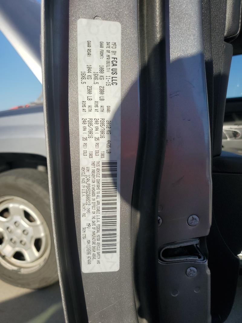 2016 JEEP PATRIOT SP - 1C4NJPBA5GD600212