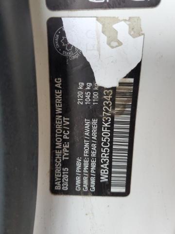 2015 BMW 435 XI - WBA3R5C50FK372343