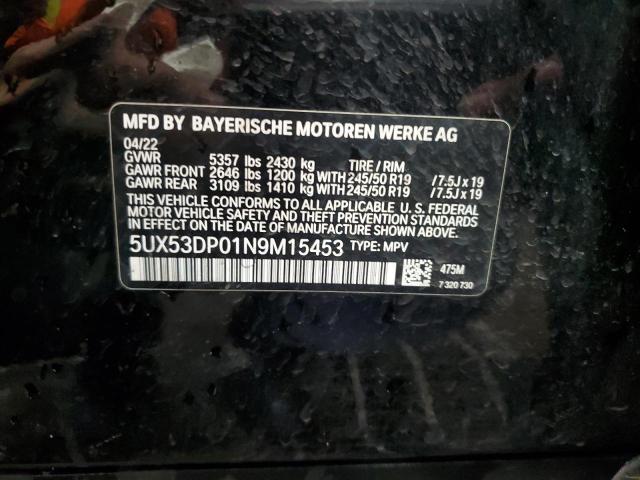 2022 BMW X3 XDRIVE3 #3283988833