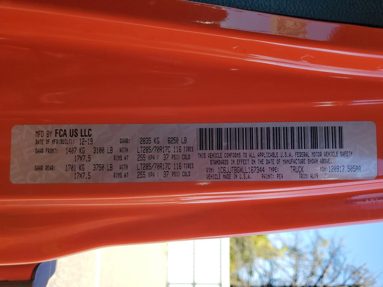 JEEP GLADIATOR RUBICON