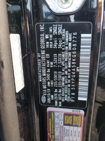 2019 KIA SORENTO LX - 5XYPG4A58KG608776