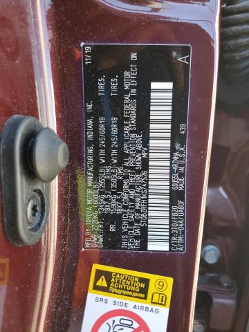 2019 TOYOTA HIGHLANDER - 5TDBZRFH1KS747526