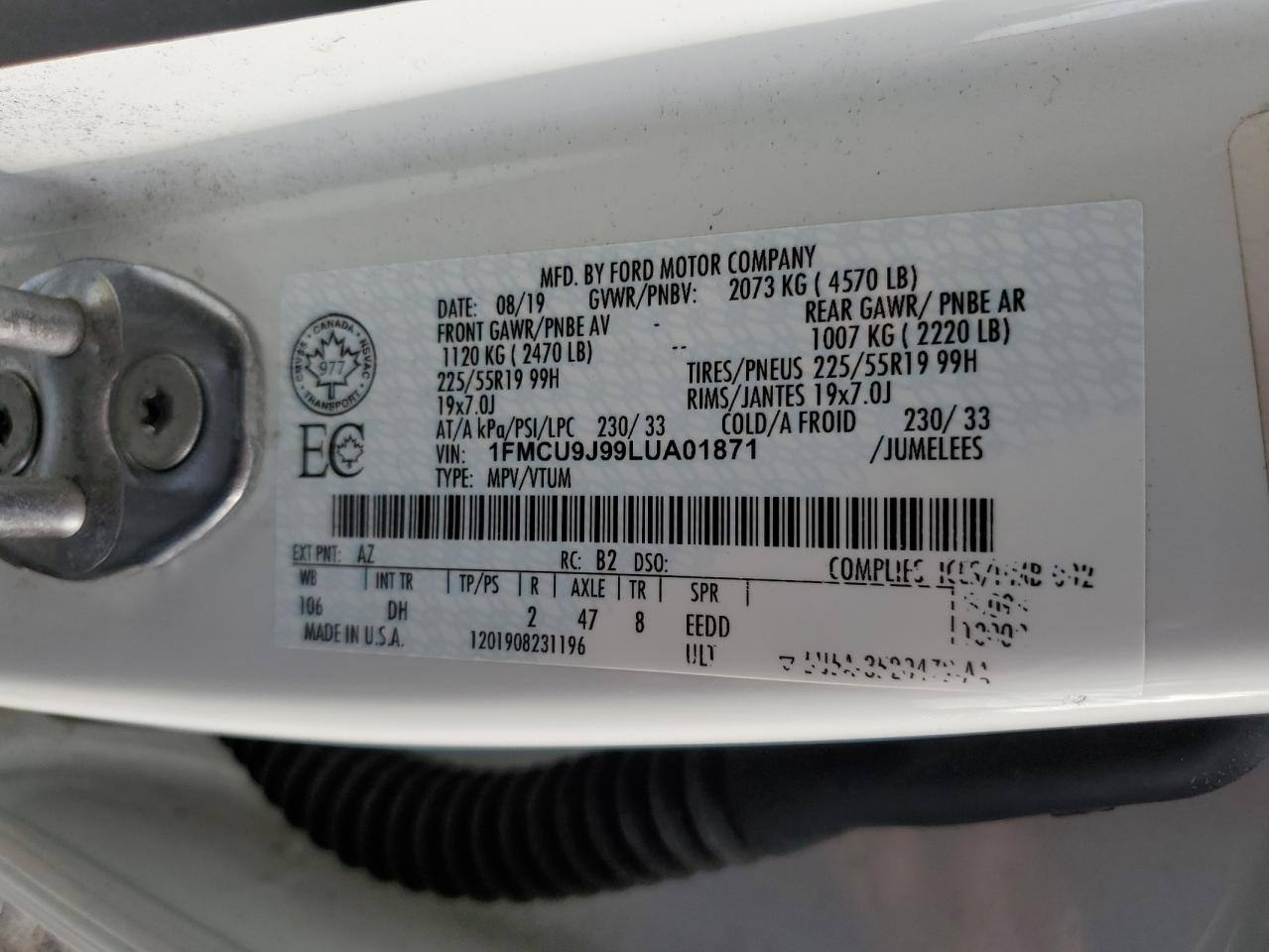 FORD ESCAPE TITANIUM