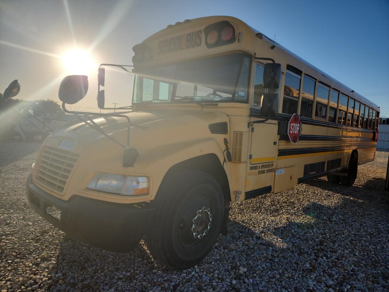 Lot #3305292303 2012 BLUE BIRD SCHOOL BUS