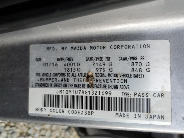 2016 MAZDA 3 SPORT - JM1BM1U78G1321699