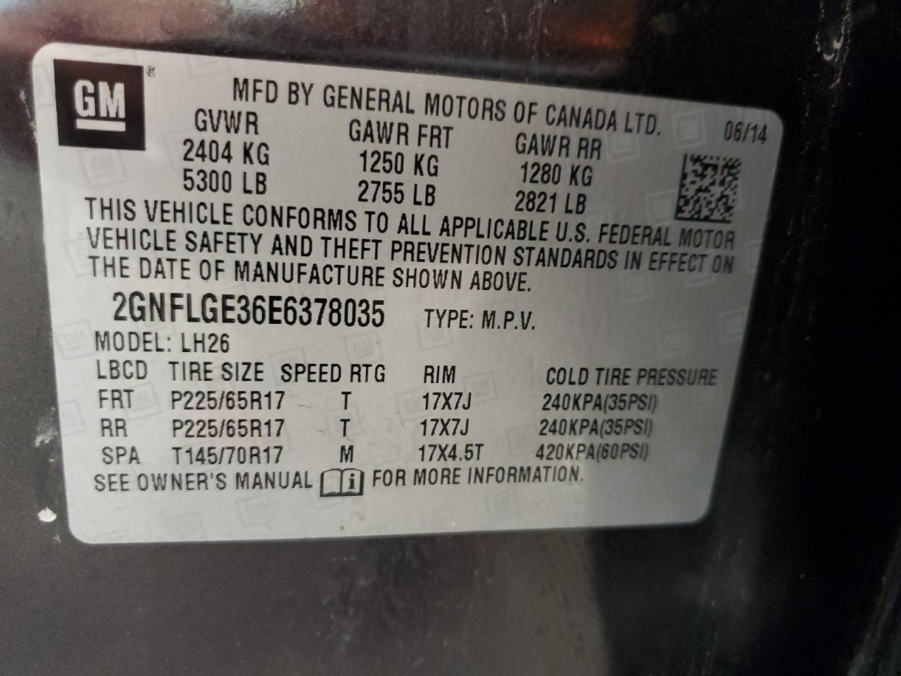 CHEVROLET EQUINOX LT