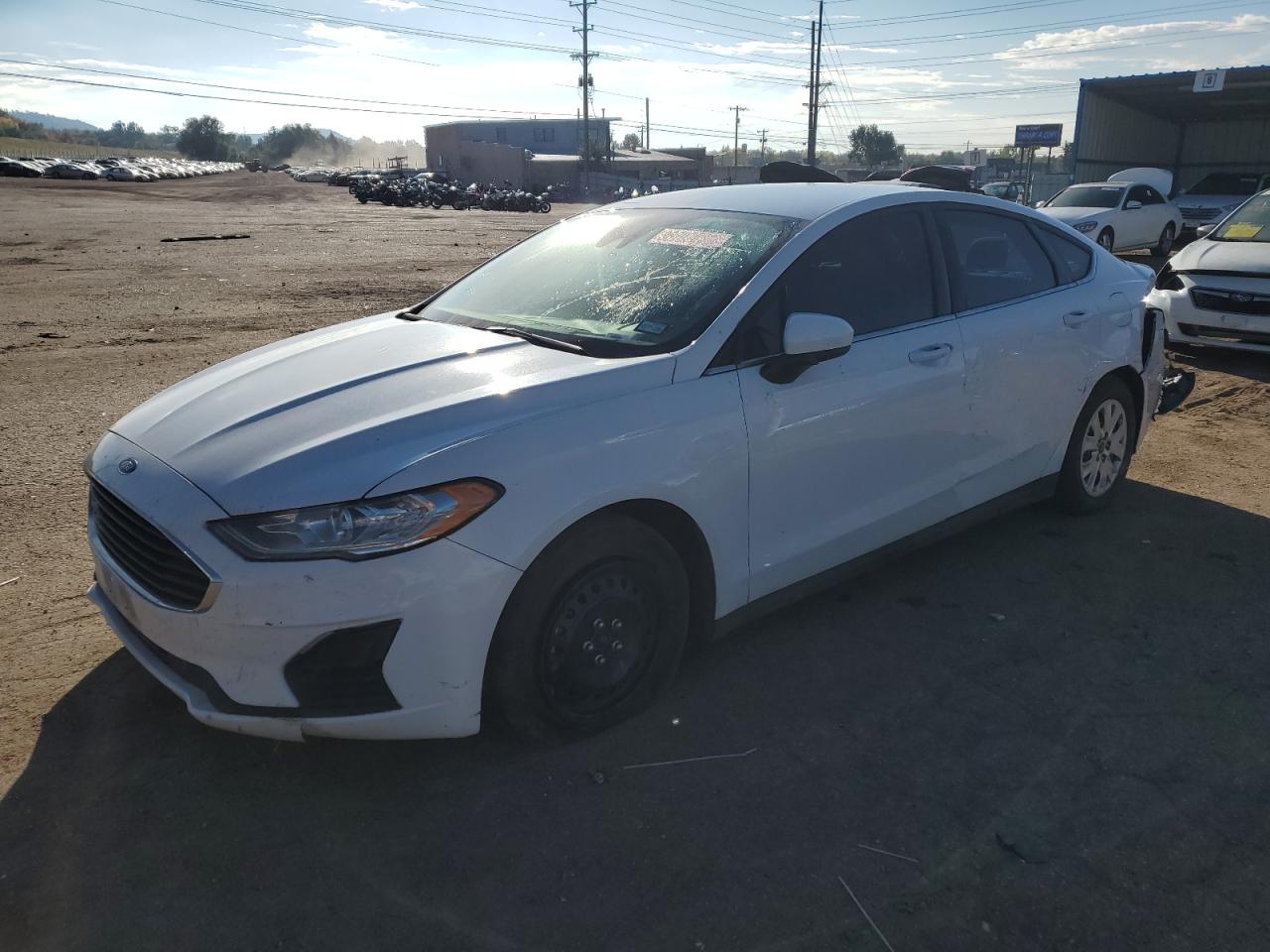 Lot #3302115126 2020 FORD FUSION S