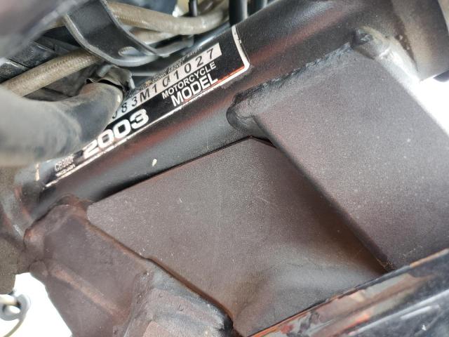 2003 HONDA CB900 F - JH2SC48083M101027