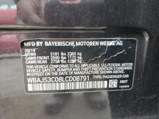 2020 BMW 540 XI - WBAJS3C08LCD08791