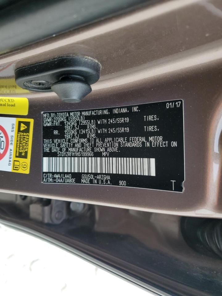 TOYOTA HIGHLANDER LIMITED