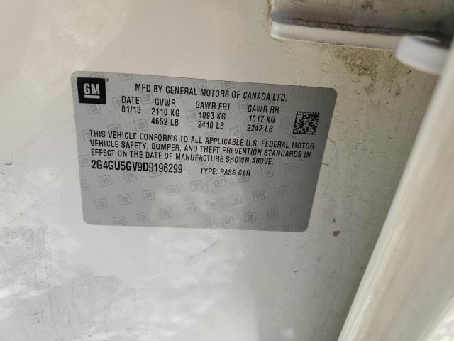 2013 BUICK REGAL PREMIUM - 2G4GU5GV9D9196299