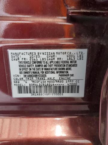 2024 NISSAN SENTRA SV 3N1AB8CV8RY233005