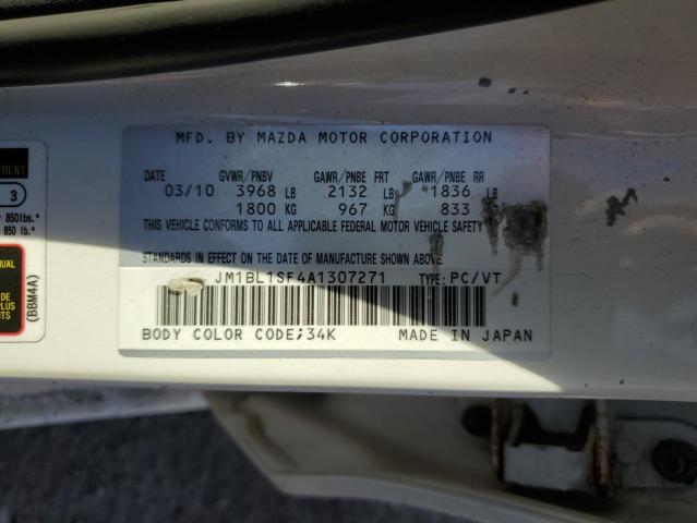 2010 MAZDA 3 I - JM1BL1SF4A1307271