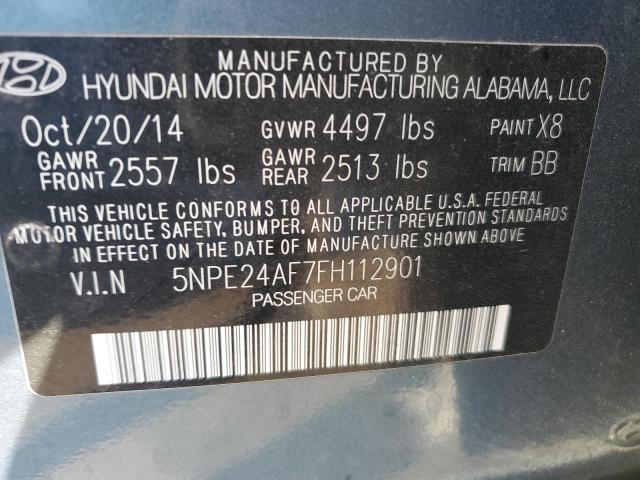 2015 HYUNDAI SONATA SE #3294545615