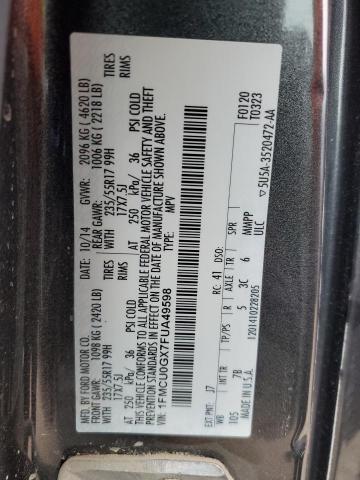 2015 FORD ESCAPE SE - 1FMCU0GX7FUA49598