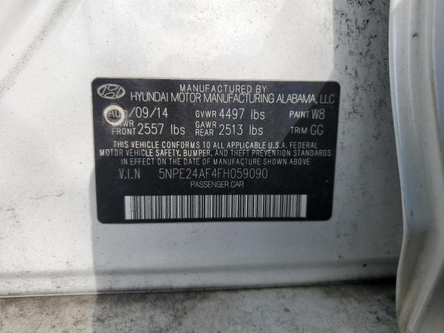 2015 HYUNDAI SONATA SE - 5NPE24AF4FH059090