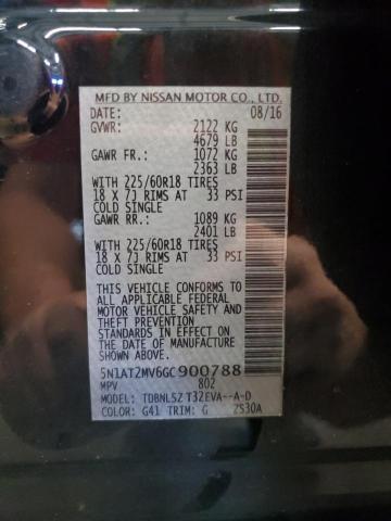 2016 NISSAN ROGUE S - 5N1AT2MV6GC900788