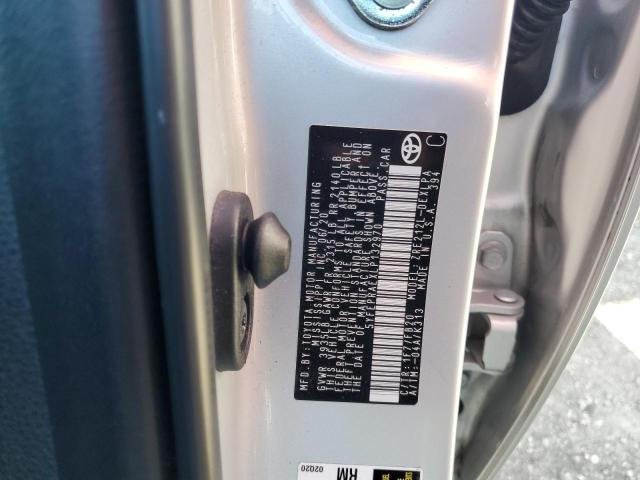 2020 TOYOTA COROLLA LE - 5YFEPRAEXLP132970