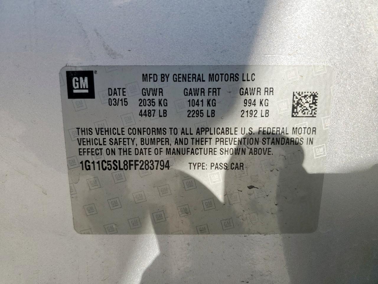 CHEVROLET MALIBU 1LT