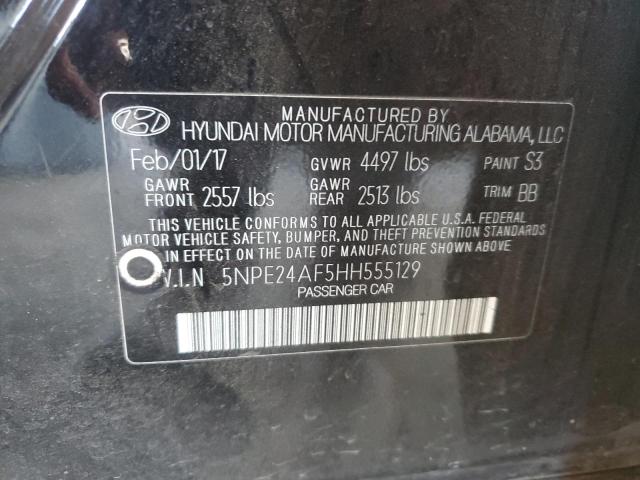 2017 HYUNDAI SONATA SE - 5NPE24AF5HH555129