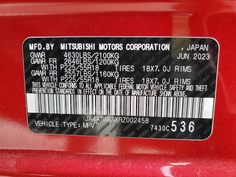 2024 MITSUBISHI ECLIPSE CR #3301879433