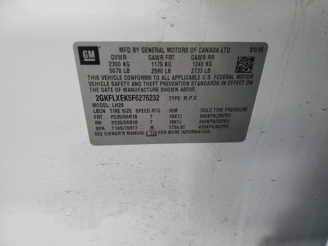 2015 GMC TERRAIN SL #3297160504