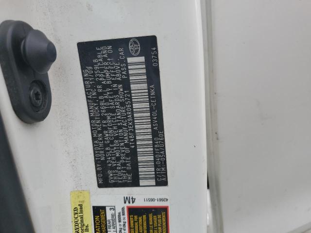 2010 TOYOTA CAMRY BASE - 4T4BF3EK9AR065721