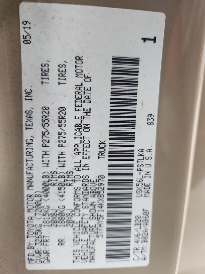 TOYOTA TUNDRA CREWMAX LIMITED