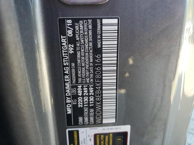 2019 MERCEDES-BENZ C 300 4MAT WDDWK8EB4KF806166
