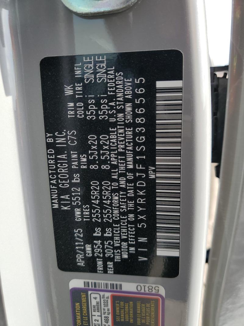 2025 KIA SORENTO SX #3309796362