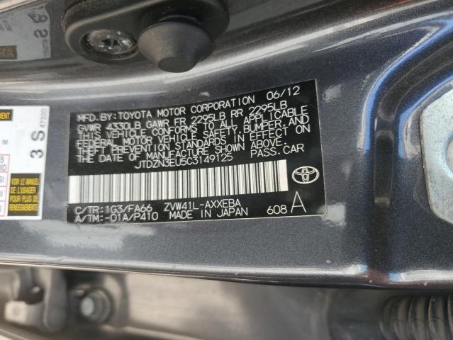 2012 TOYOTA PRIUS V - JTDZN3EU5C3149125