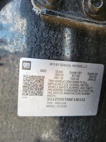 2022 CHEVROLET MALIBU LT #3273772358