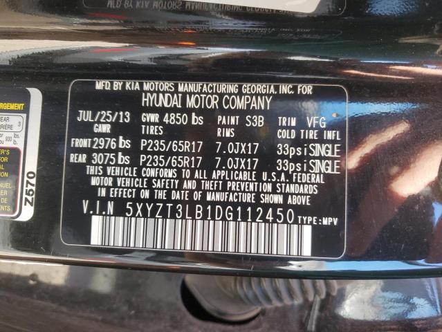 2013 HYUNDAI SANTA FE S #3305373301