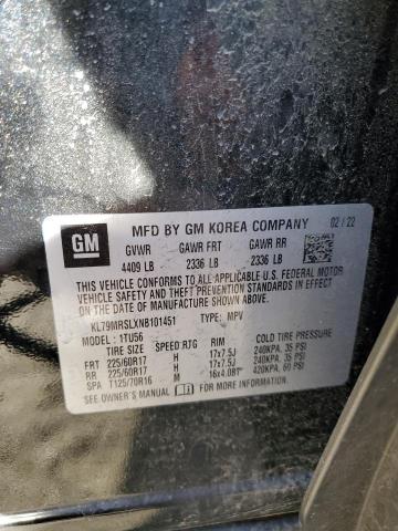 2022 CHEVROLET TRAILBLAZE #3285710669