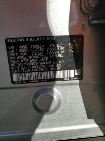 2022 HONDA HR-V EX - 3CZRU5H51NM736968