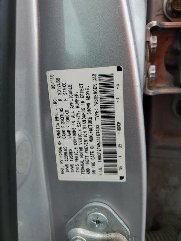 2010 HONDA ACCORD LXP - 1HGCP2F45AA167403