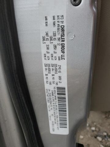 2012 CHRYSLER TOWN & COU - 2C4RC1BG4CR344178