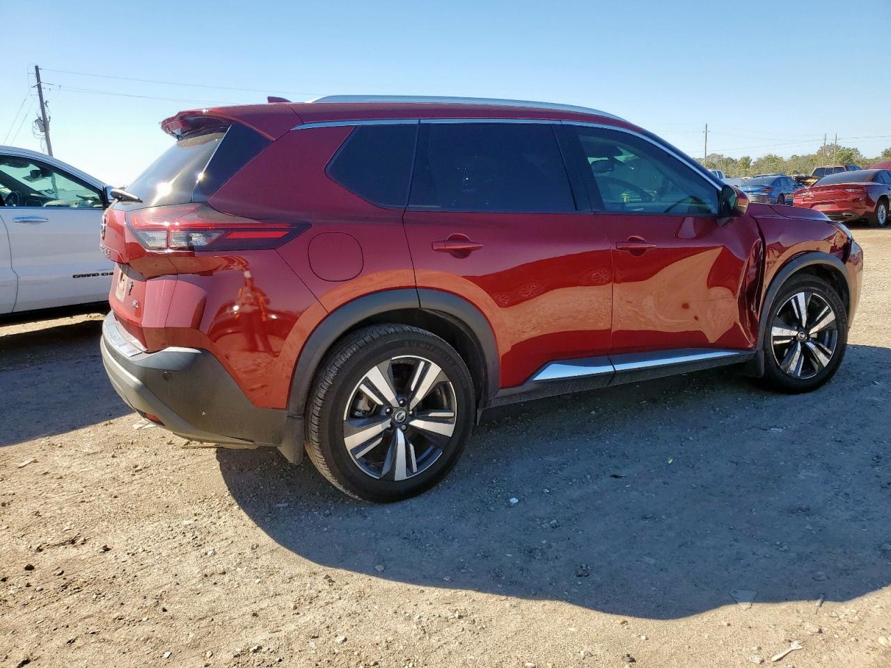 Lot #3318166370 2021 NISSAN ROGUE SL