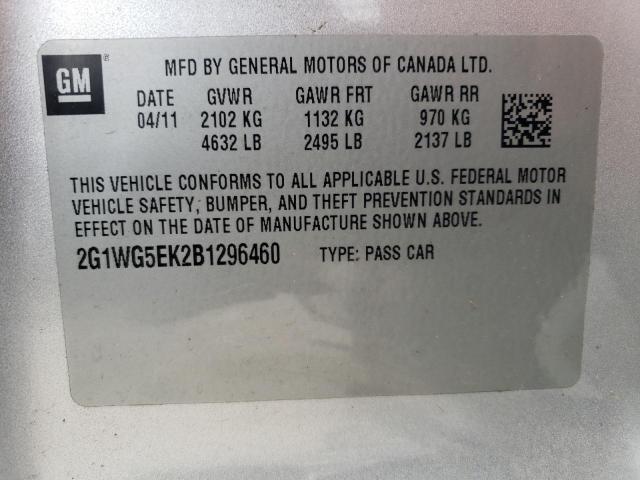 2011 CHEVROLET IMPALA LT #3301846370