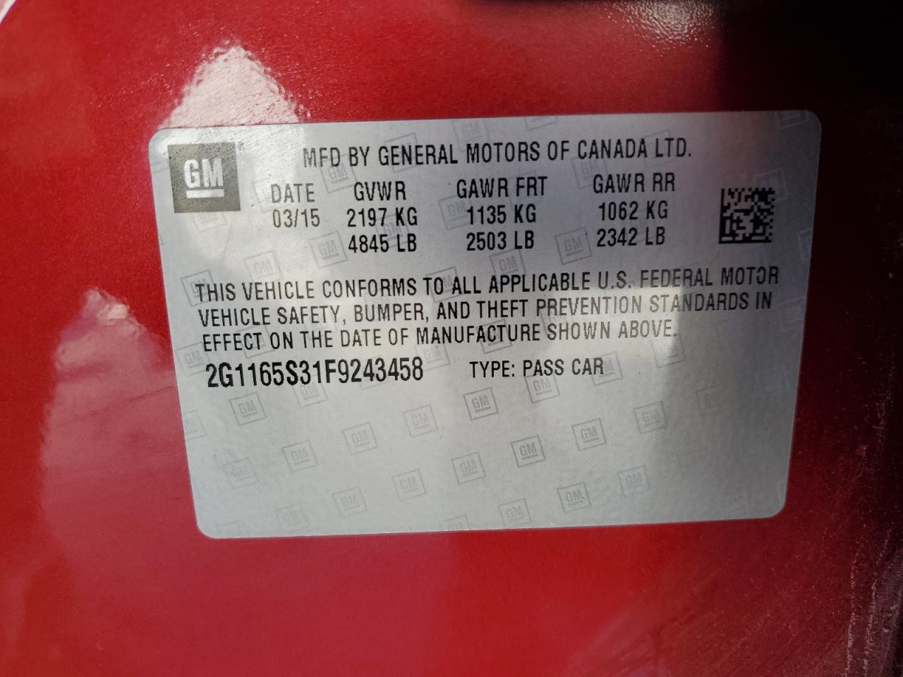 CHEVROLET IMPALA LTZ