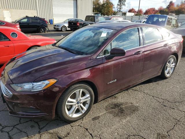 Global Auto Auctions: 2018 FORD FUSION SE